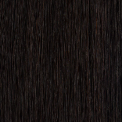Thin Weft Natural Black #2 Natural hair extensions - natural shade by Conde Professional