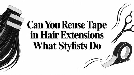 Can You Reuse Tape in Hair Extensions What Stylists Do