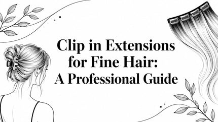 Clip in Extensions for Fine Hair: A Professional Guide
