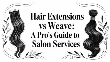Hair Extensions vs Weave: A Pro's Guide to Salon Services