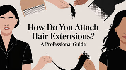 How Do You Attach Hair Extensions? A Professional Guide