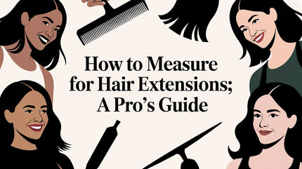 How to Measure for Hair Extensions: A Pro's Guide