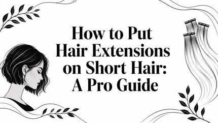 How to Put Hair Extensions on Short Hair: A Pro Guide