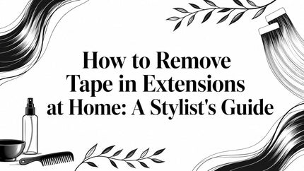 How to Remove Tape in Extensions at Home: A Stylist's Guide