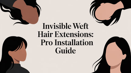 Invisible Weft Hair Extensions: Pro Installation Guide