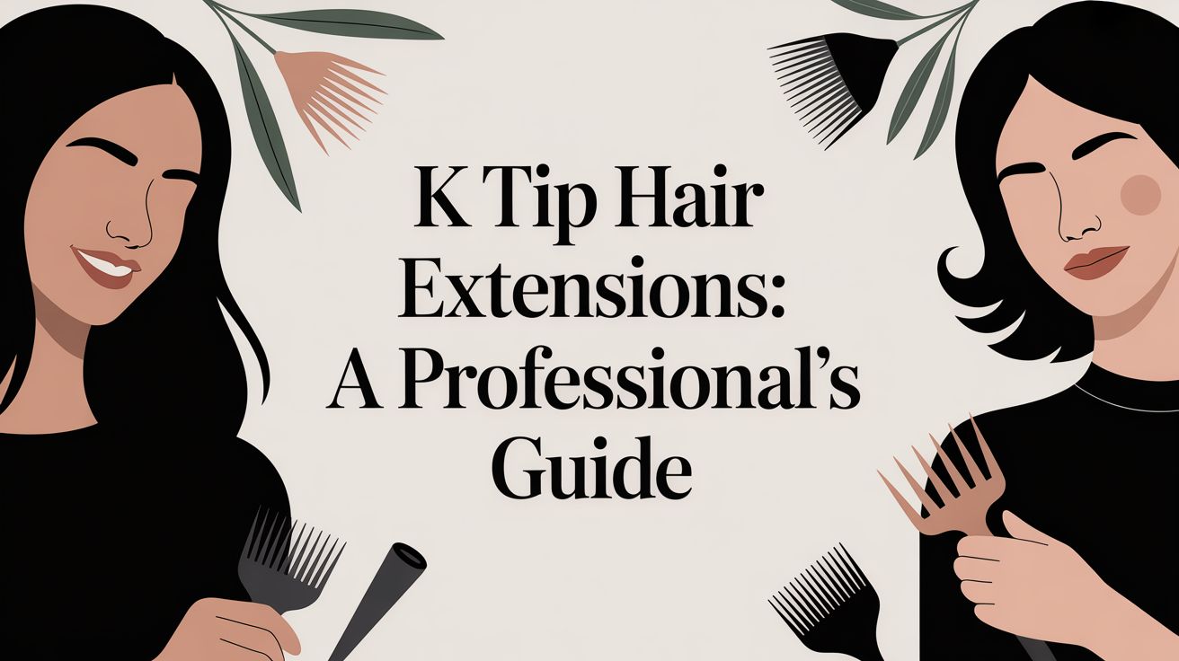 K Tip Hair Extensions: a Professional's Guide – Conde Professional