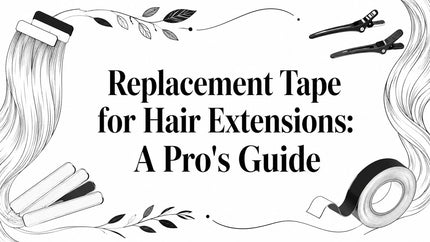 Replacement Tape for Hair Extensions: A Pro's Guide