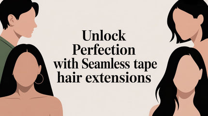 Unlock Perfection With Seamless Tape Hair Extensions