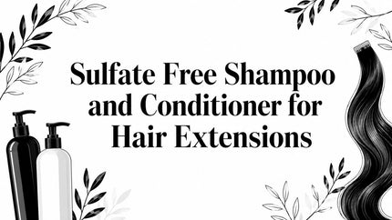 Sulfate Free Shampoo and Conditioner for Hair Extensions
