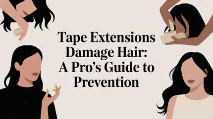 Tape Extensions Damage Hair: A Pro's Guide to Prevention