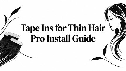 Tape Ins for Thin Hair Pro Install Guide