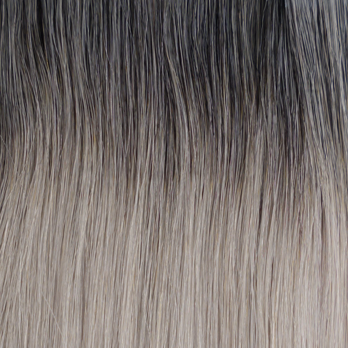 Ashy Brown #4/11.21 hair extension color swatch by Conde Professional