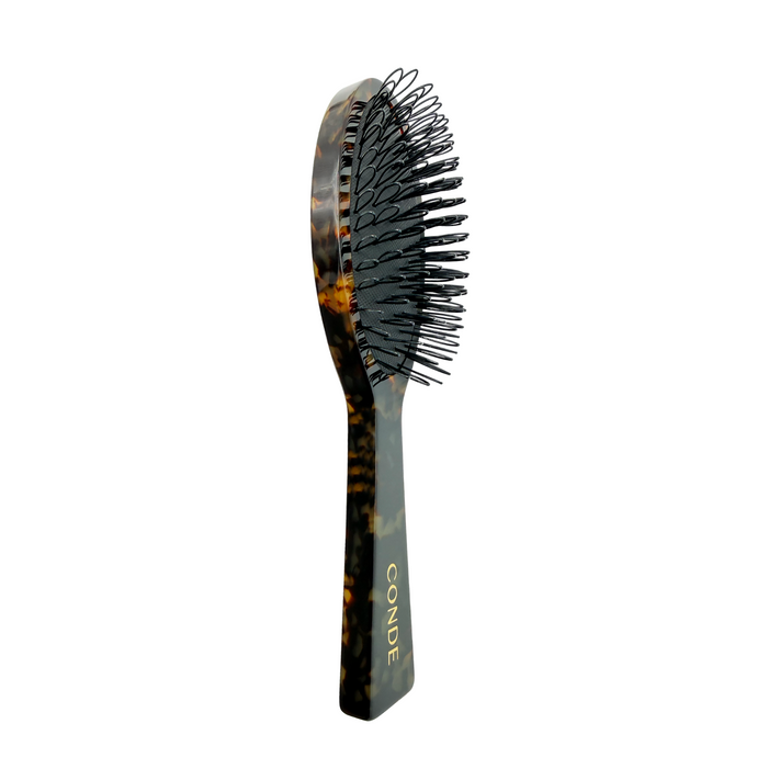 Conde Loop Brush in Classic Havana Acetate - Conde Professional hair extensions
