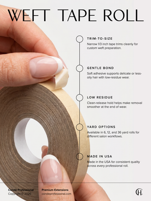 Gentle Hold - Weft Tape Roll