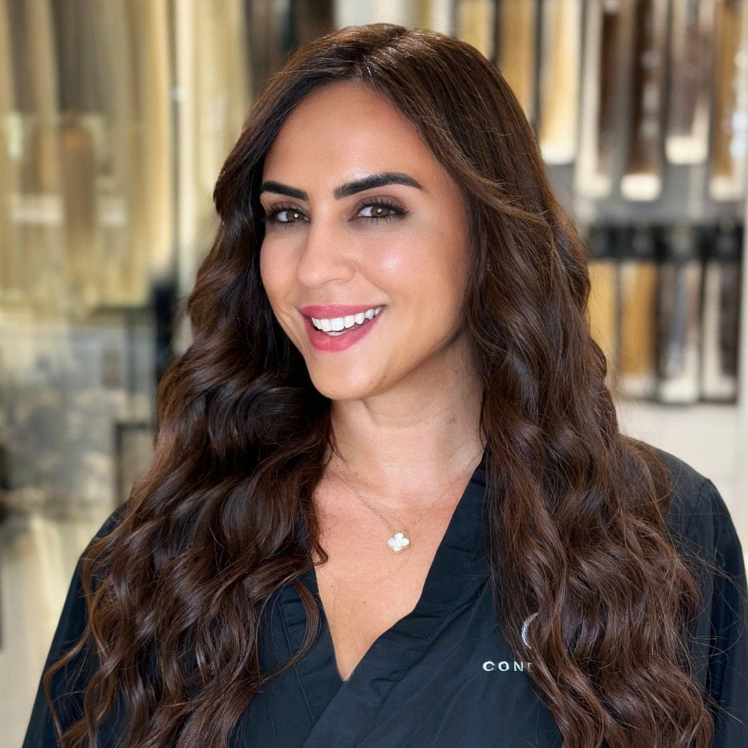 I-tip Light Golden Blonde #5.3 Warm hair extensions - warm shade by Conde Professional - view 2