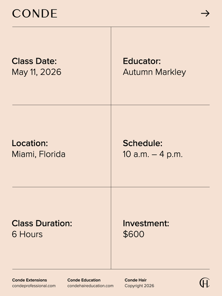 AM FUSION by Autumn Markley - Conde Professional education event