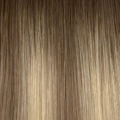 Thin Weft Coconut Mist #8.1/12 Balayage — Level 8 (Light Blonde) to Level 12 (Ultra Light Blonde), Ash tone. A multi-tonal...