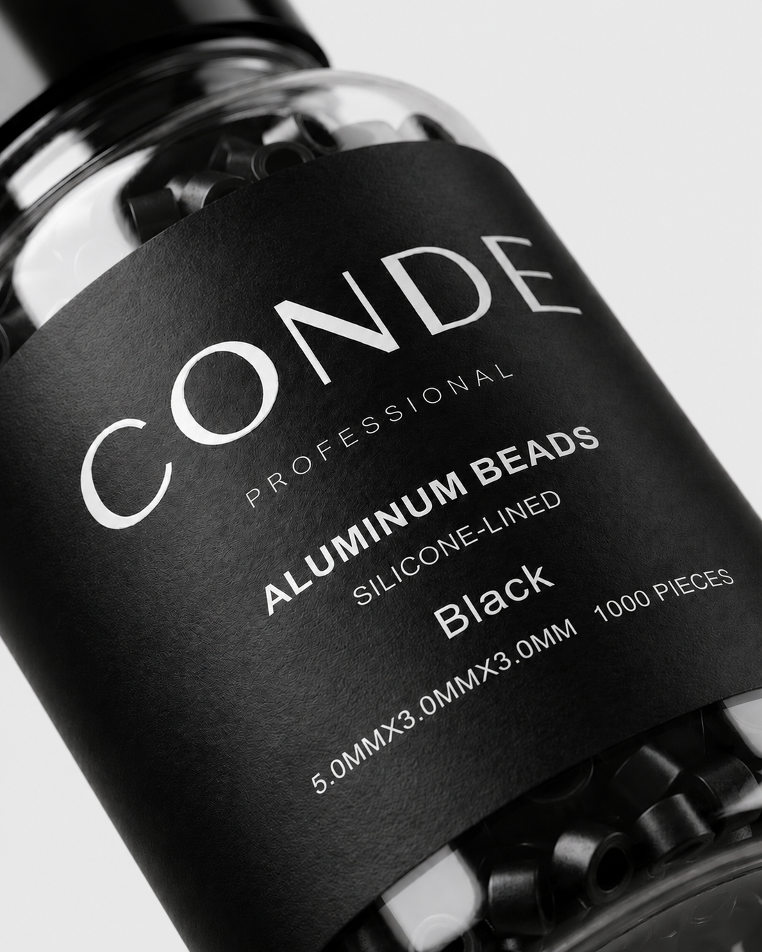 Conde Hair Aluminum Beads Silicon Lined