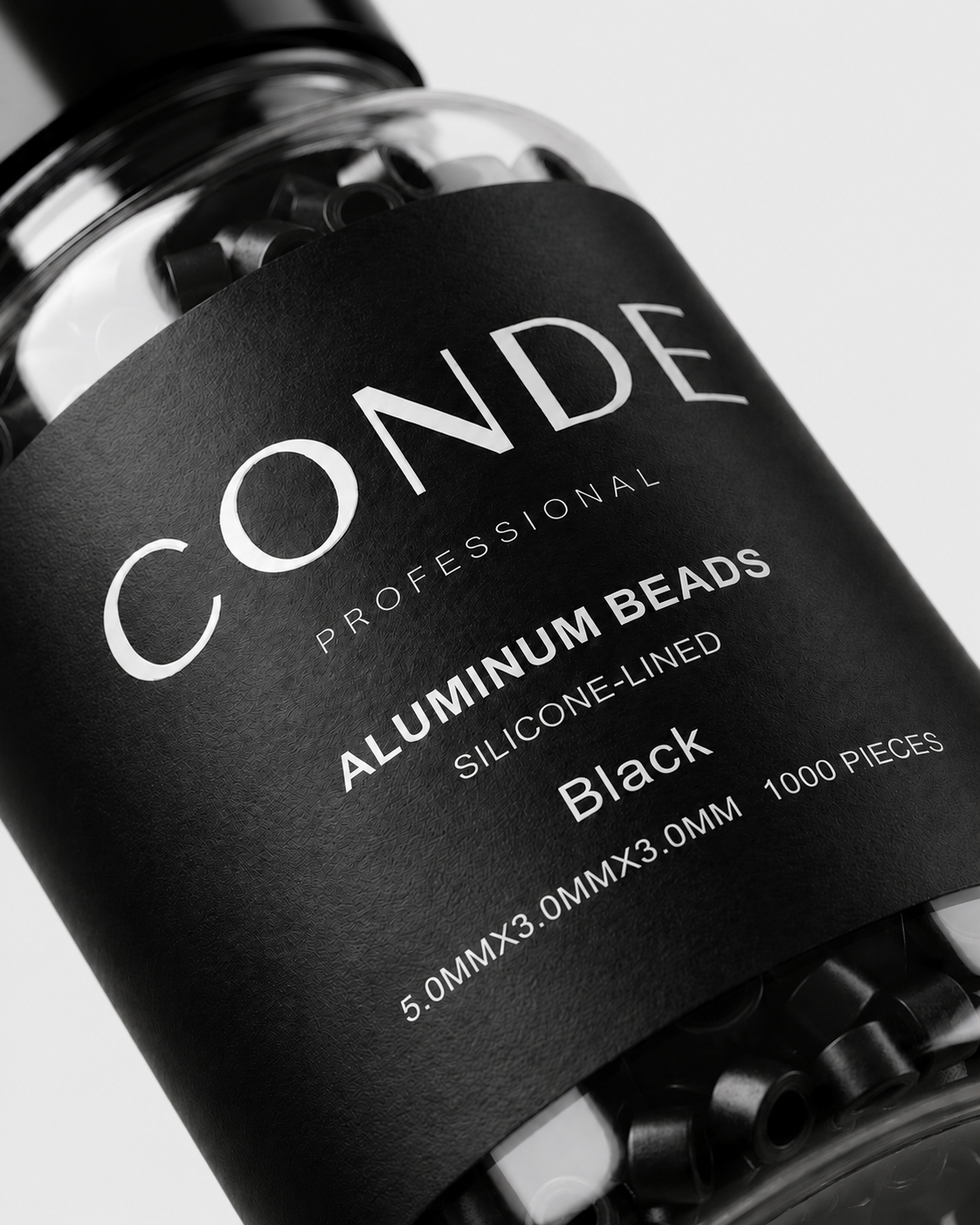 Conde Hair Aluminum Beads Silicon Lined