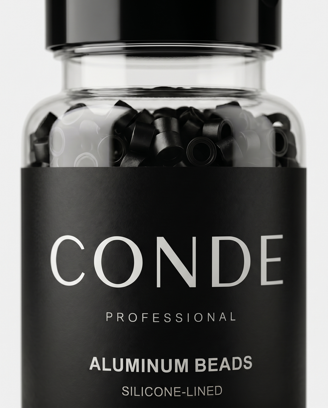 Conde Hair Aluminum Beads Silicon Lined