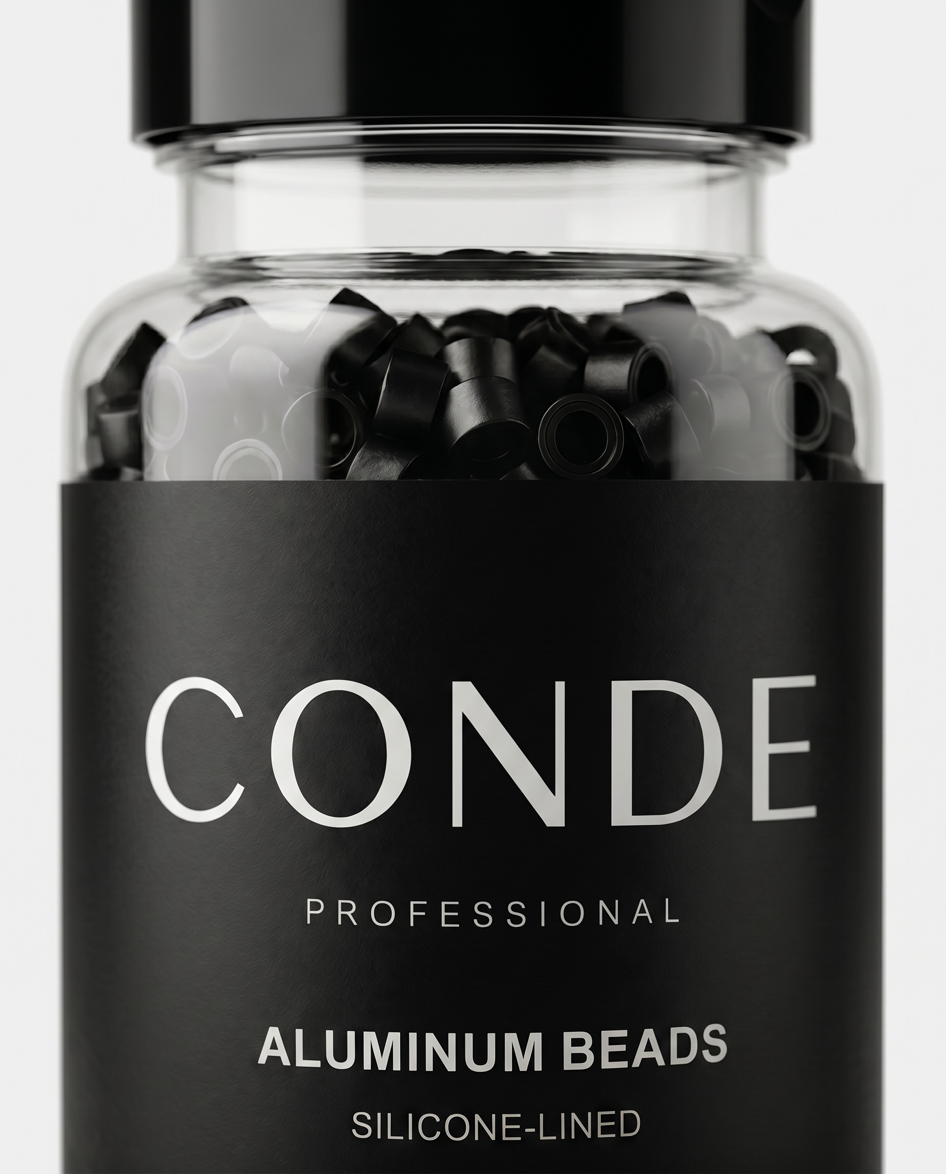 Conde Hair Aluminum Beads Silicon Lined