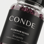 Conde Hair Aluminum Beads Silicon Lined