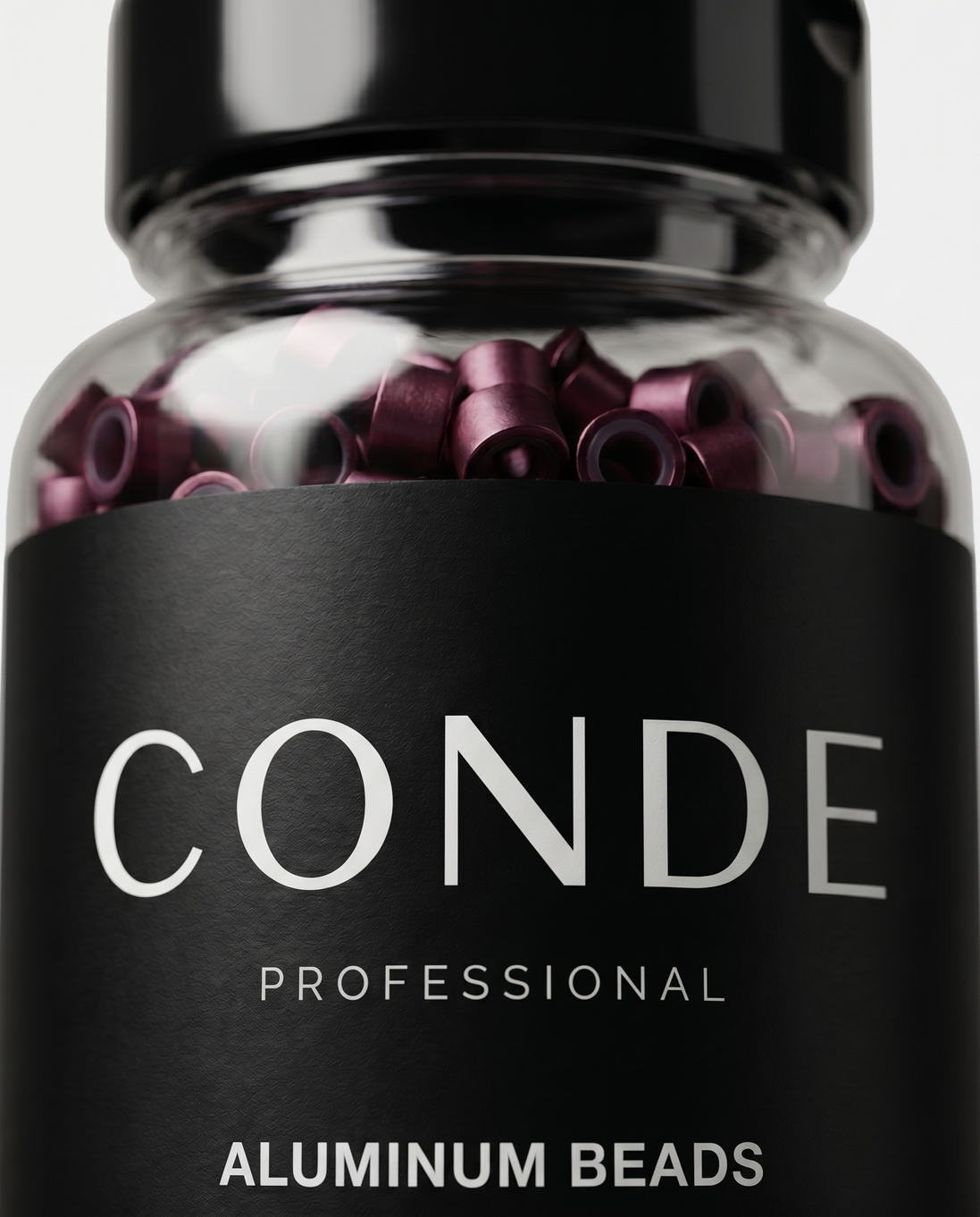 Conde Hair Aluminum Beads Silicon Lined