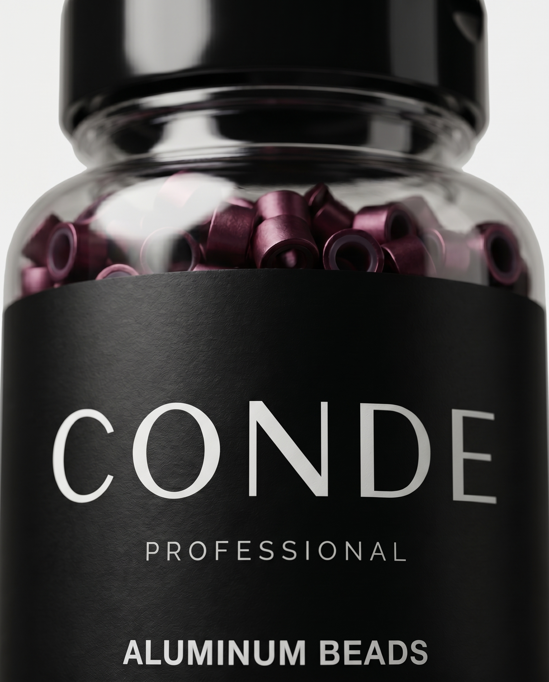 Conde Hair Aluminum Beads Silicon Lined