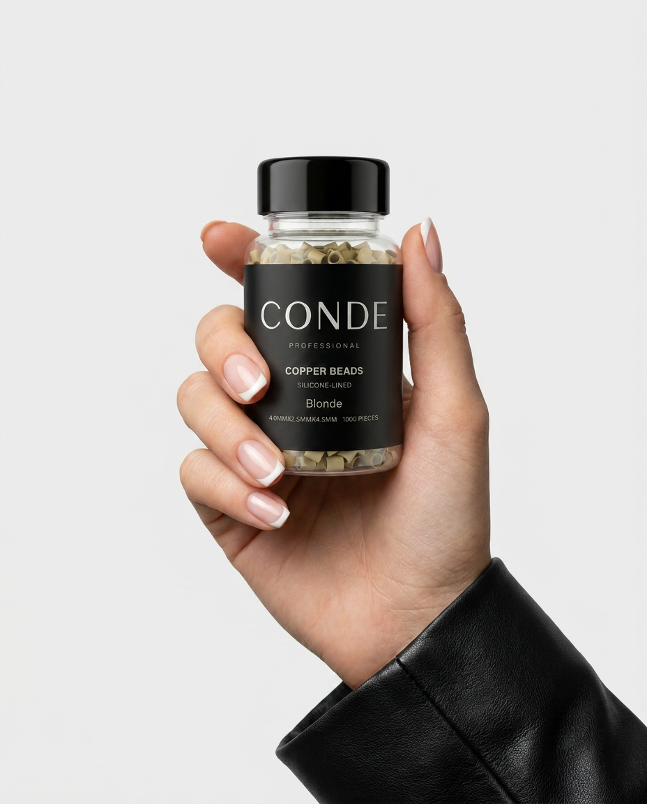Conde Hair Copper Beads Silicon Lined