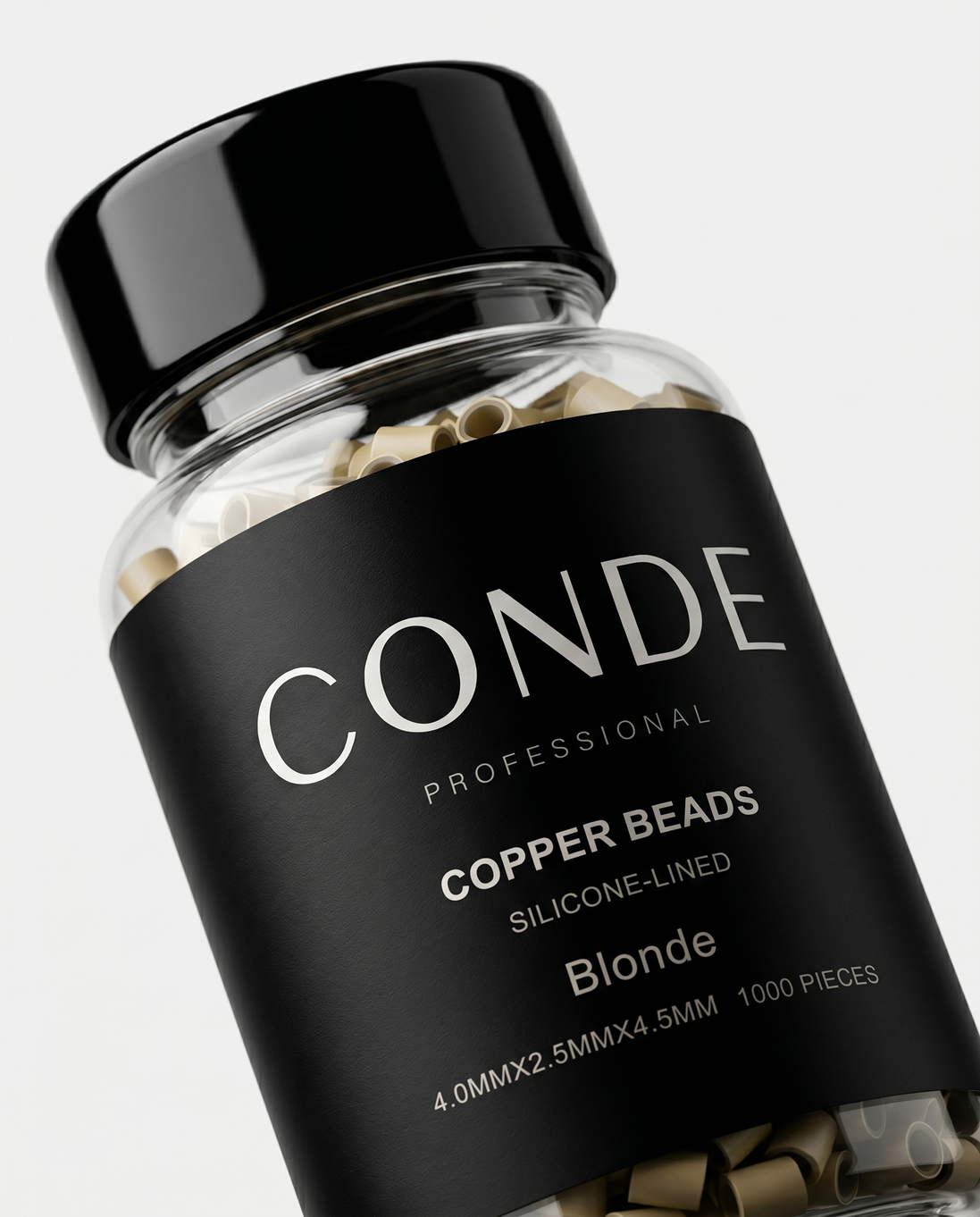 Conde Hair Copper Beads Silicon Lined