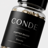 Conde Hair Copper Beads Silicon Lined