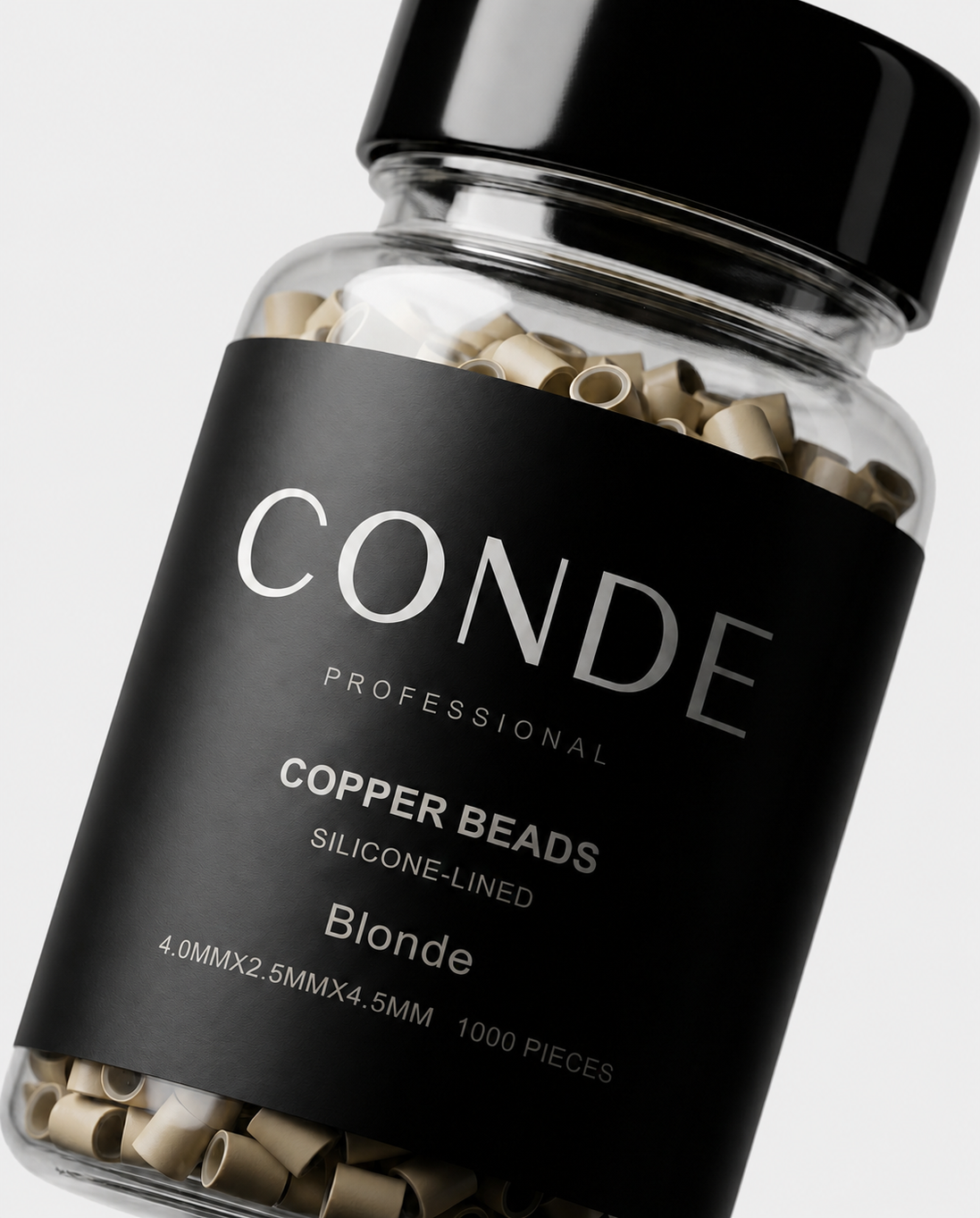 Conde Hair Copper Beads Silicon Lined