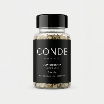 Conde Hair Copper Beads Silicon Lined