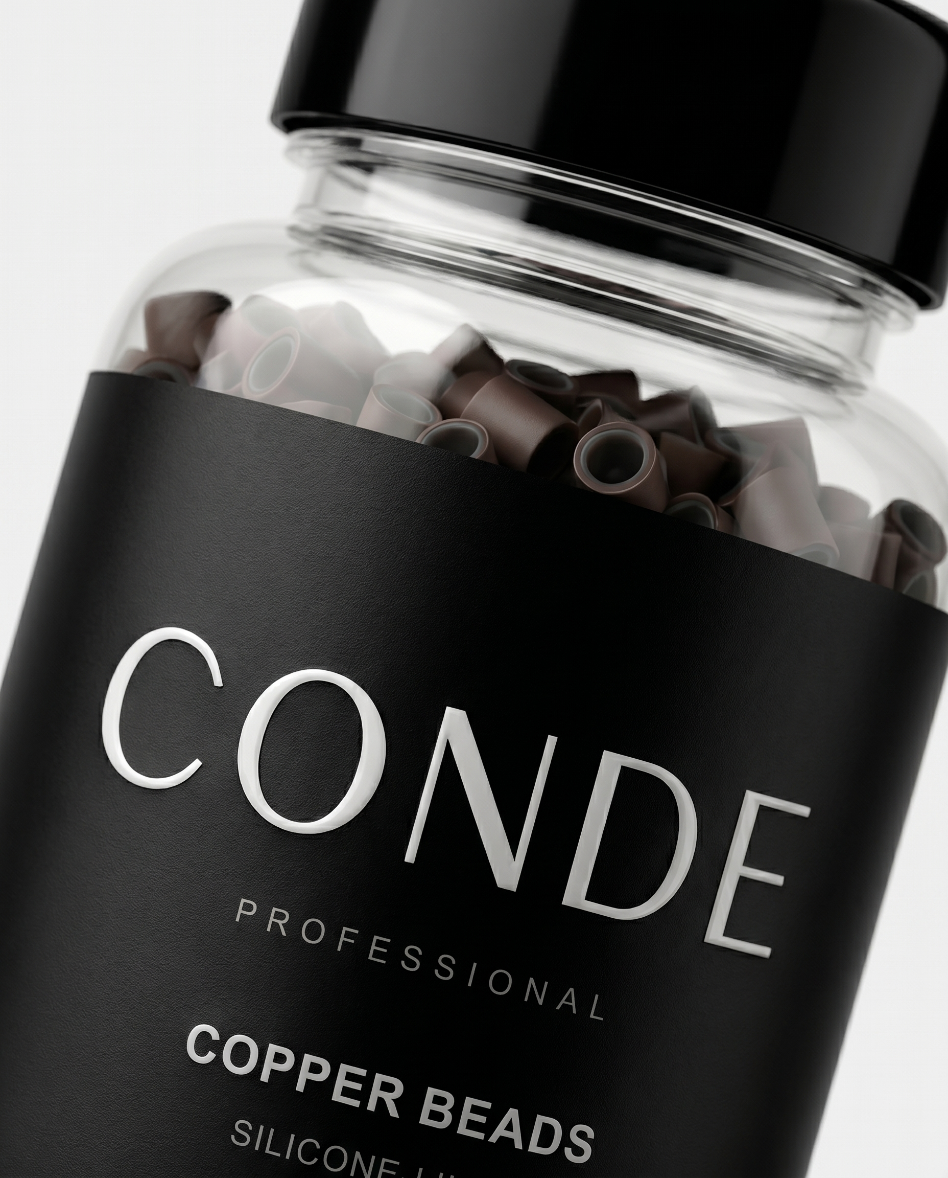 Conde Hair Copper Beads Silicon Lined