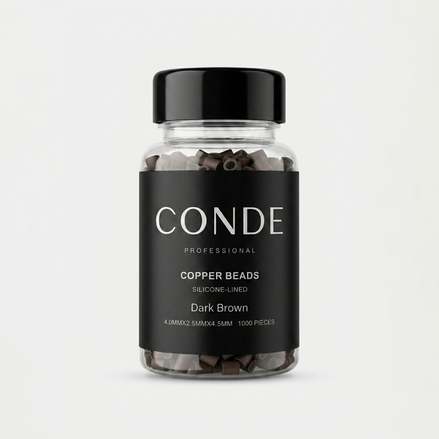 Conde Hair Copper Beads Silicon Lined