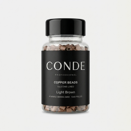 Conde Hair Copper Beads Silicon Lined