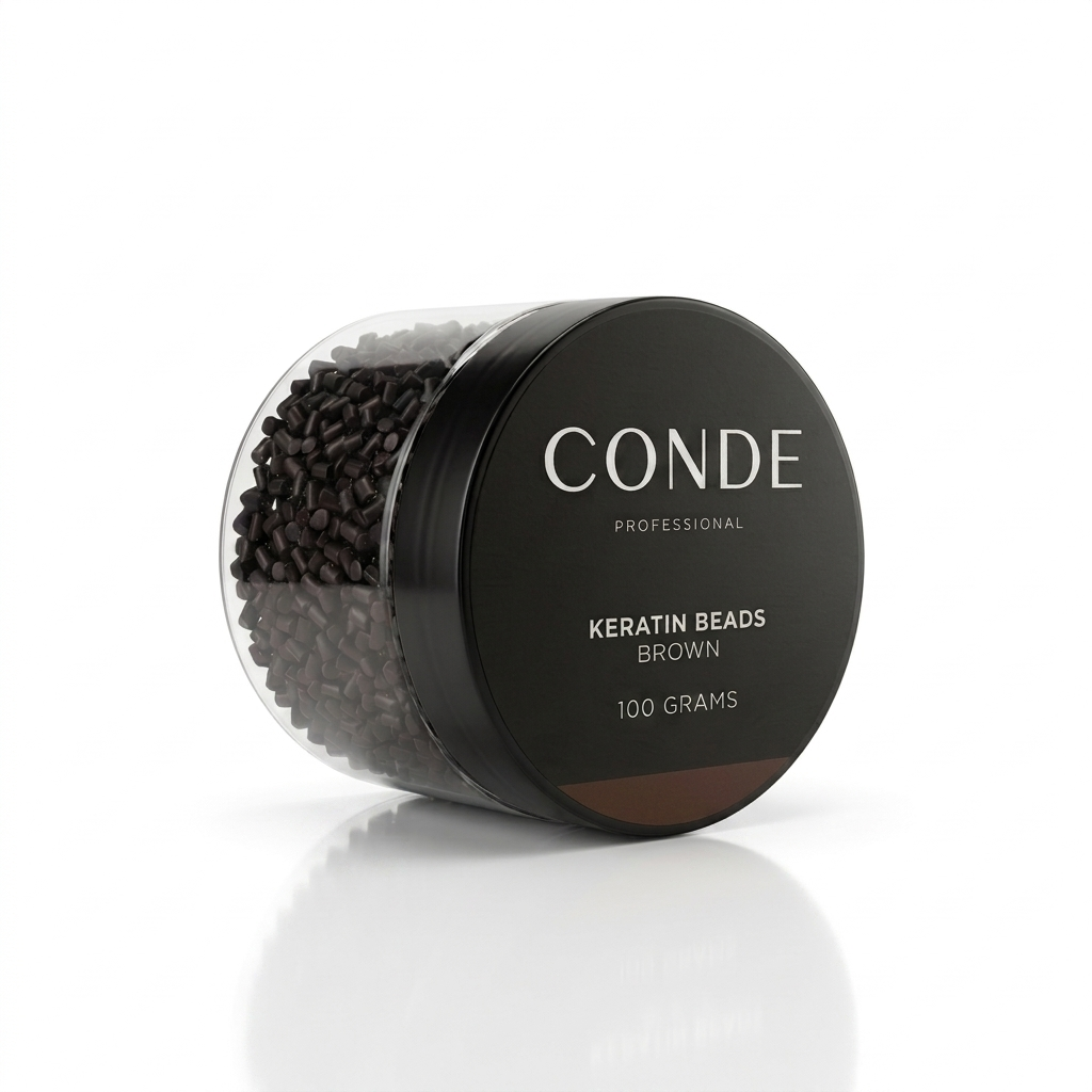Conde Keratin Beads Brown detail