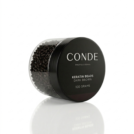 Conde Keratin Beads Dark Brown detail