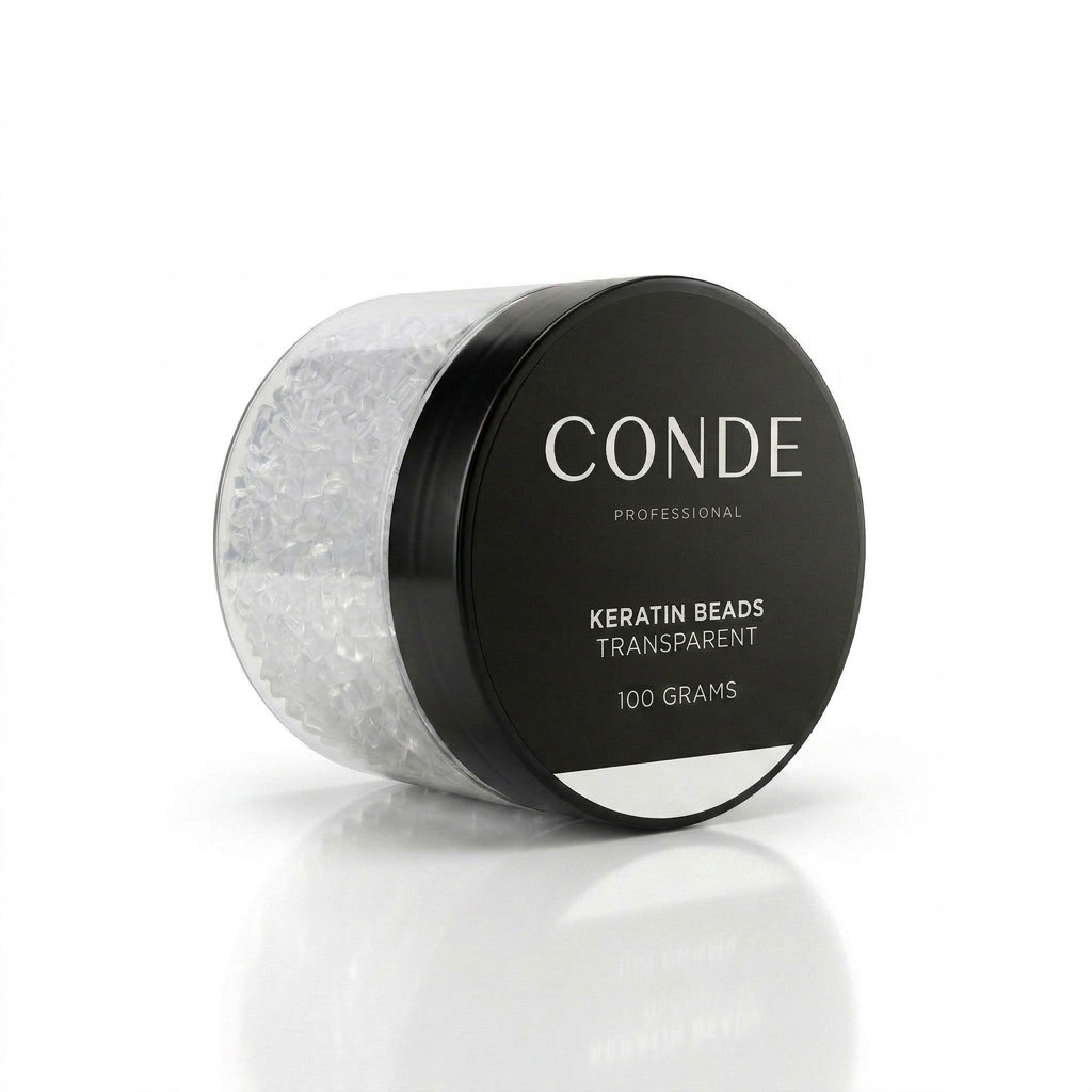 Conde Keratin Beads Transparent detail
