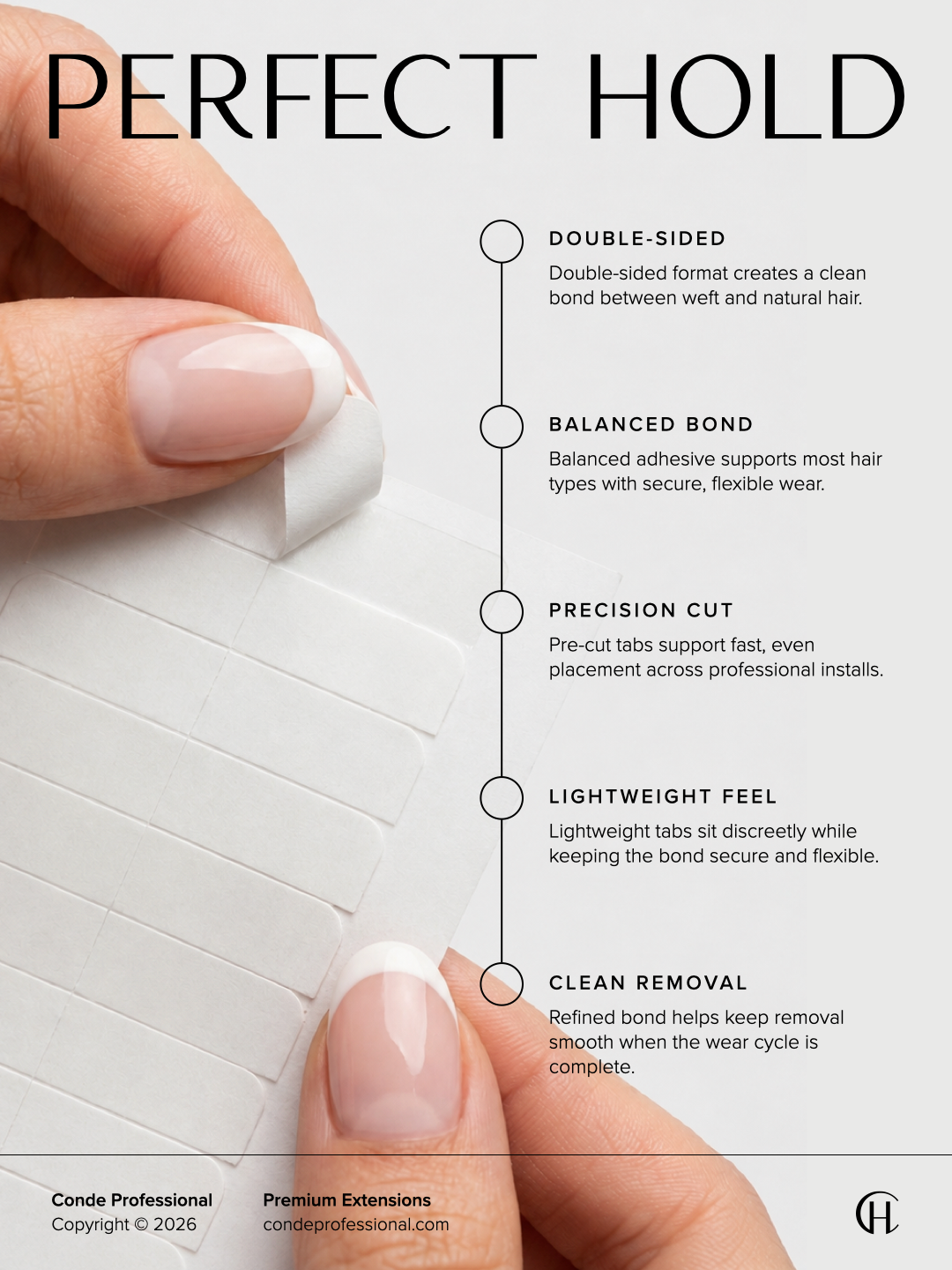 Perfect Hold - Double Sided - Tape Tab