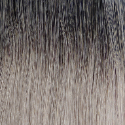 Clip-in Ashy Brown #4/11.21 Balayage hair extensions - balayage shade by Conde Professional