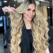 Bulk Vanilla #5/6/11 Balayage hair extensions - balayage shade by Conde Professional - view 3