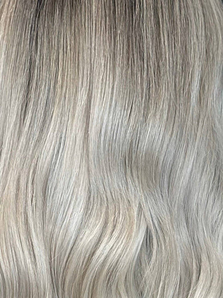 K-tip Ashy Brown #4/11.21 Balayage hair extensions - balayage shade by Conde Professional - view 2