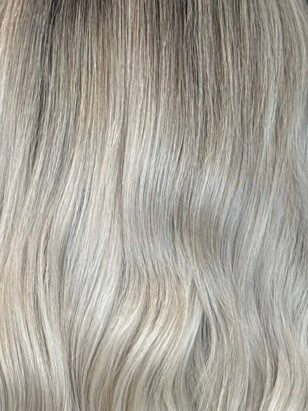 Clip-In Ashy Brown #4/11.21 Balayage color swatch detail