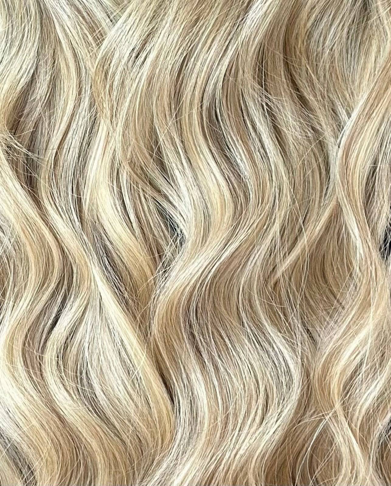 Tape-In Vanilla #5/6/11 Balayage color swatch detail