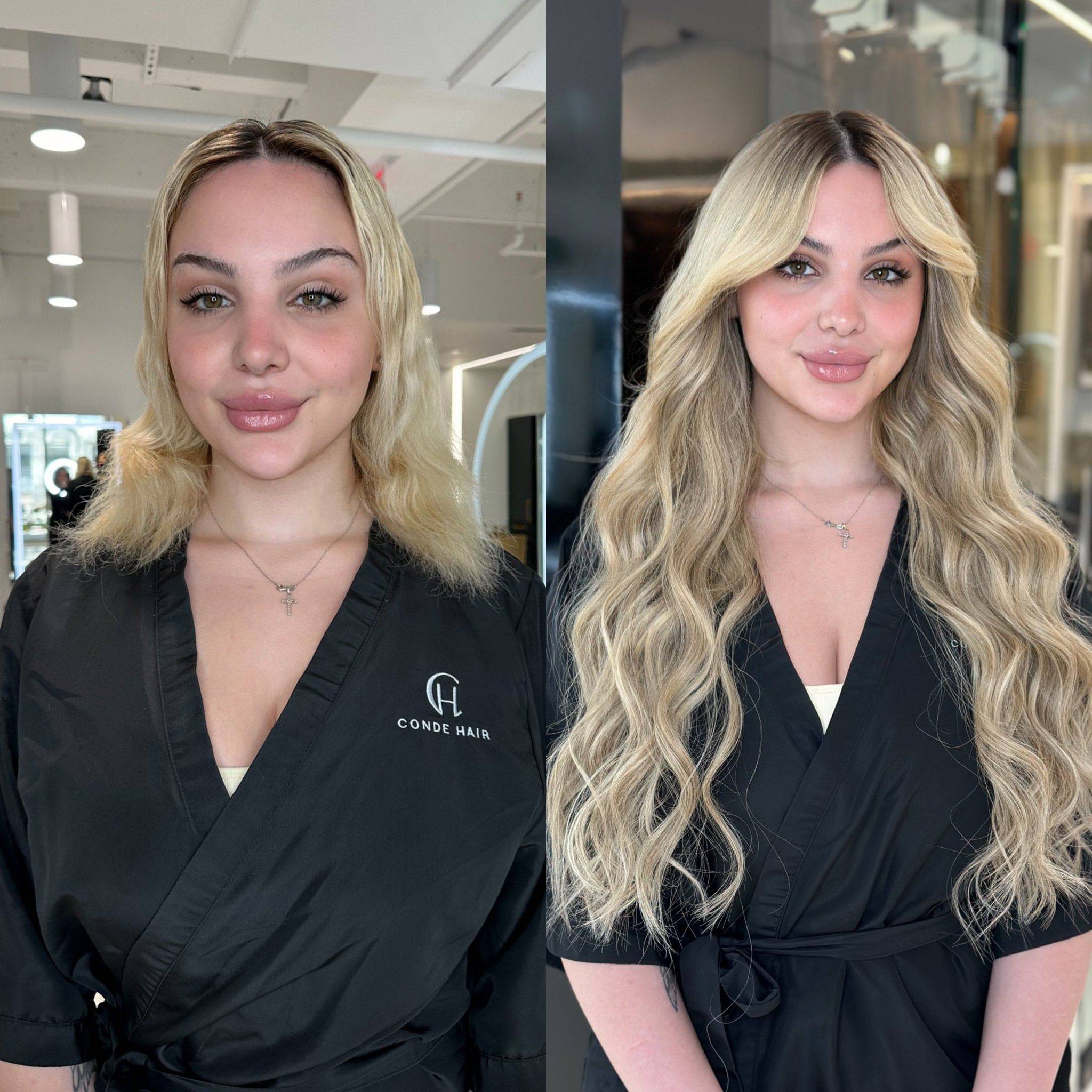 Volume Weft Vanilla Chai #5/6/11.01 Balayage hair extensions by Conde Professional