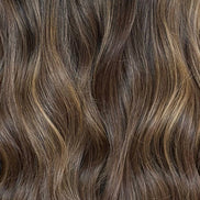 Tape-In Stunning Brown #6/9 Bronde color swatch detail