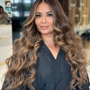 Clip-In Stunning Brown #6/9 Bronde — close-up detail