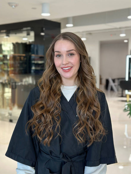 Bulk Ash Blonde #7.1 Cool hair extensions - cool shade by Conde Professional - view 2