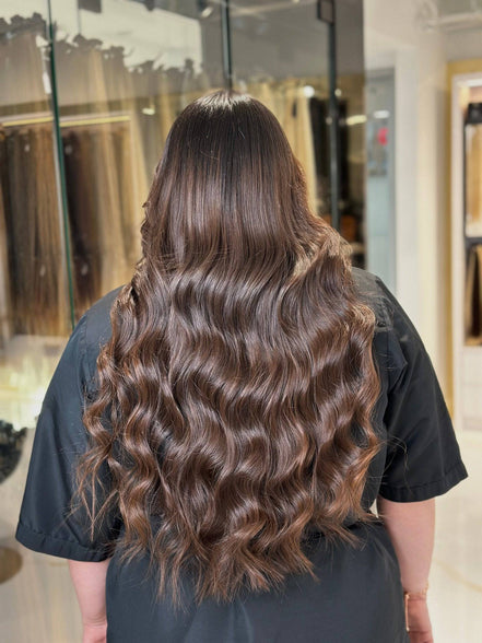 Bulk Dark Blonde #6 Natural hair extensions - natural shade by Conde Professional - view 3